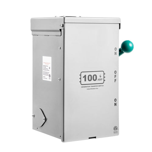 100A Generator Transfer Switch 24000W Manual Transfer Switch 120/240V — kaufen online Deutschland