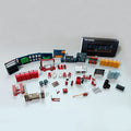 ZWZ Model 1/64 RC Car Parts Miniature Models Of Auto Repair Shop Tools 3D Printing Resin Decoration