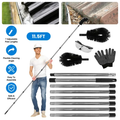 11.5FT Telescopic Handle Rainwater Ditch Cleaning Brush — kaufen online Deutschland