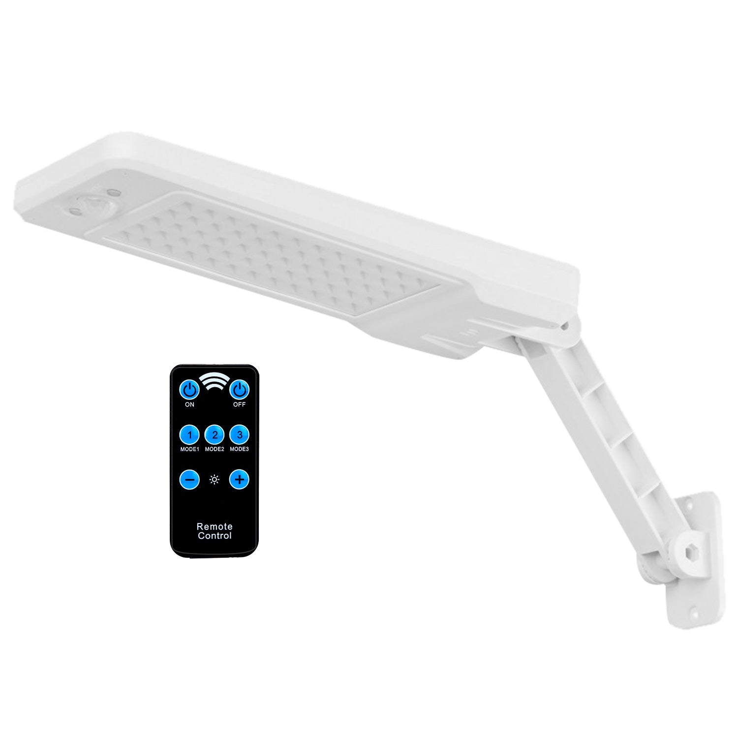 Solar Wall Light Outdoor 60LEDs PIR Motion Sensor Remote Control Wireless Lamps IP65 Waterproof Lighting For Garage...