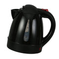 Electric Kettle 150W 1L Black Road Hot Water Boiler Stainless Steel Liner Auto Shut Off Tea Kettle Car Cigarette Plug 12V For Sedans SUVs