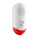 Tuya Smart WiFi Temperature Humidity Sensor 80dB Sound Light Alarm 180 Days Standby Smart Life App Remote Monitoring for Smart Home