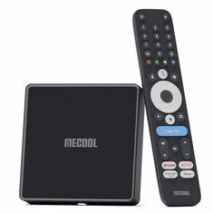 MECOOL MEon1 4K GTV S905X5M Android 14 TV Box 2GB 32GB WiFi6 Bluetooth 5.2 4K HDR Dolby Atmos Google Assistant Streaming Media Player