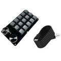 Type C Wired Mechanical Keypad with Dual Knobs Hot Swap 9 Keys