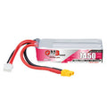 GAONENG GNB HV 7.6V 1450mAh 2S 100C LiPo Battery XT30 Plug for 2-3Inch FPV Racing Drones 1/16 1/18 Mini RC Car