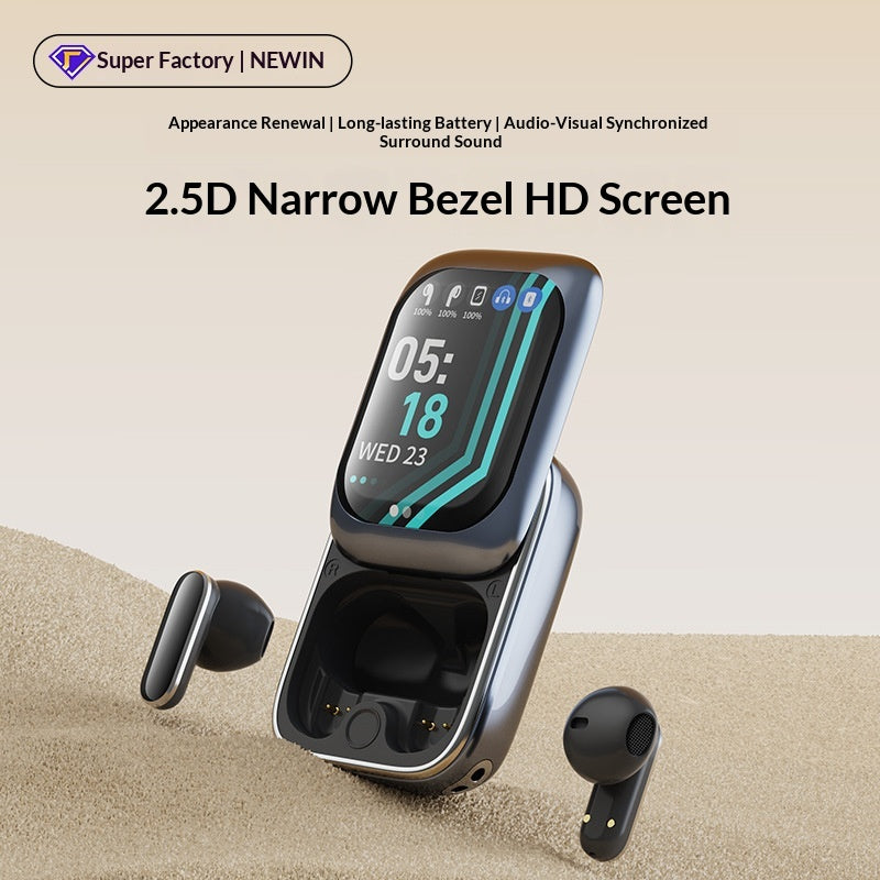Long-lasting Semi-in-ear Bluetooth Earbuds