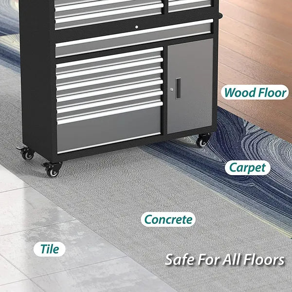 The No. 1 Heavy-duty 1.5-inch Universal Flat Wheel Without Brake And The No. 2 Heavy-duty 1.5-inch Universal Flat...