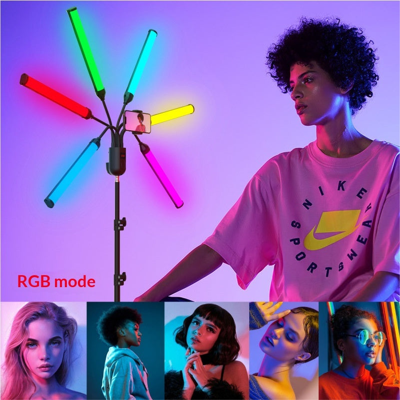 RGB Ambient Light Livestream Phone Fill Light
