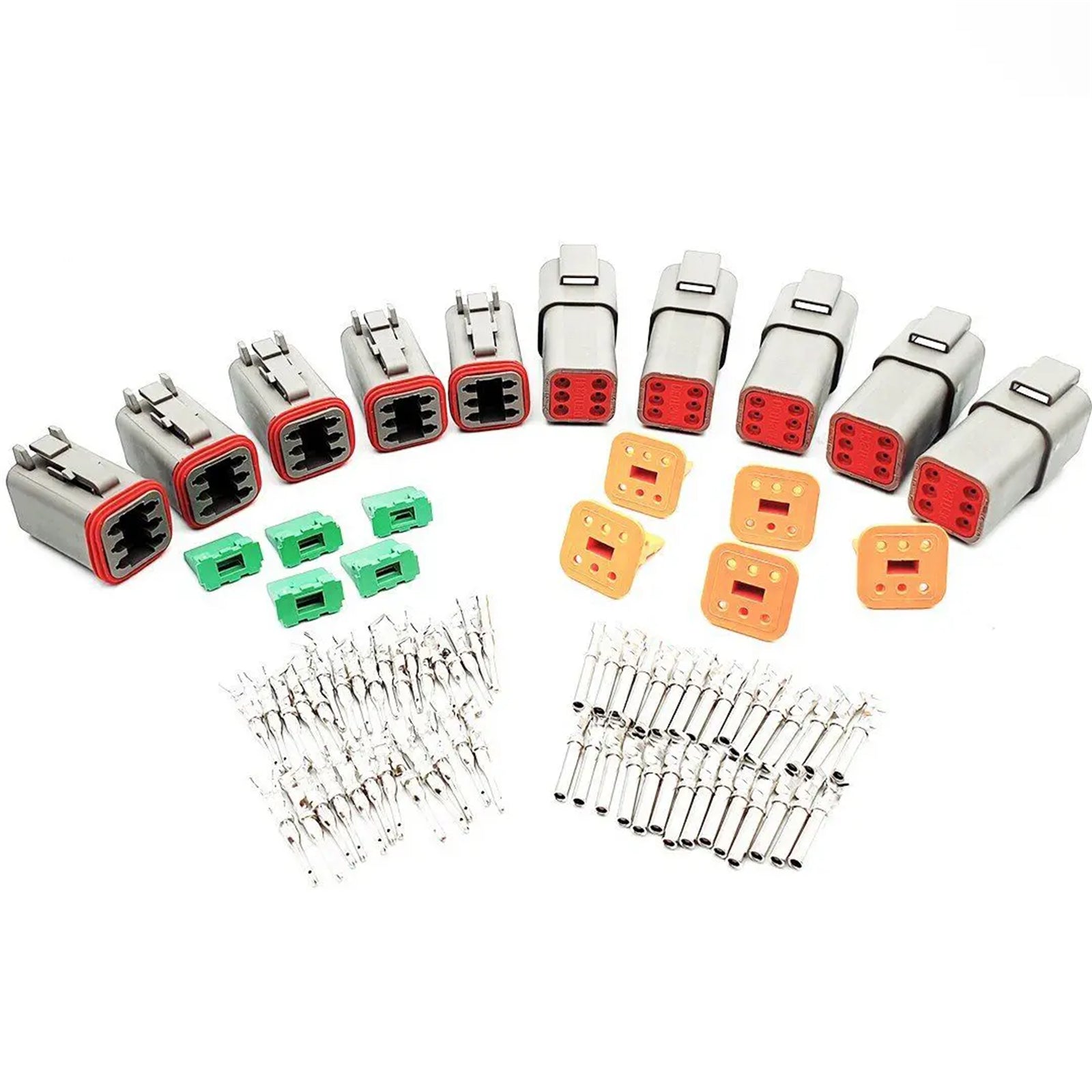 5 Set Deutsch DT Series Male-Female Kit Multi PlugElectrical Connector Plug Waterproof-12 Way Pin OR 6 Way Pin