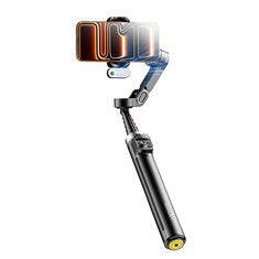AOCHUAN Smart V3 3-Axis Smartphone Gimbal Stabilizer 360° AI Face Tracking Auto Object Follow Selfie Stick Tripod Vlogging Live Streaming for iPhone Android