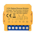 Tuya WiFi/ZigBe Smart Dimmers Switch Module 1/2 Gang Control LED Lights Dimmable Switch Voice Control with Alexa Google Home