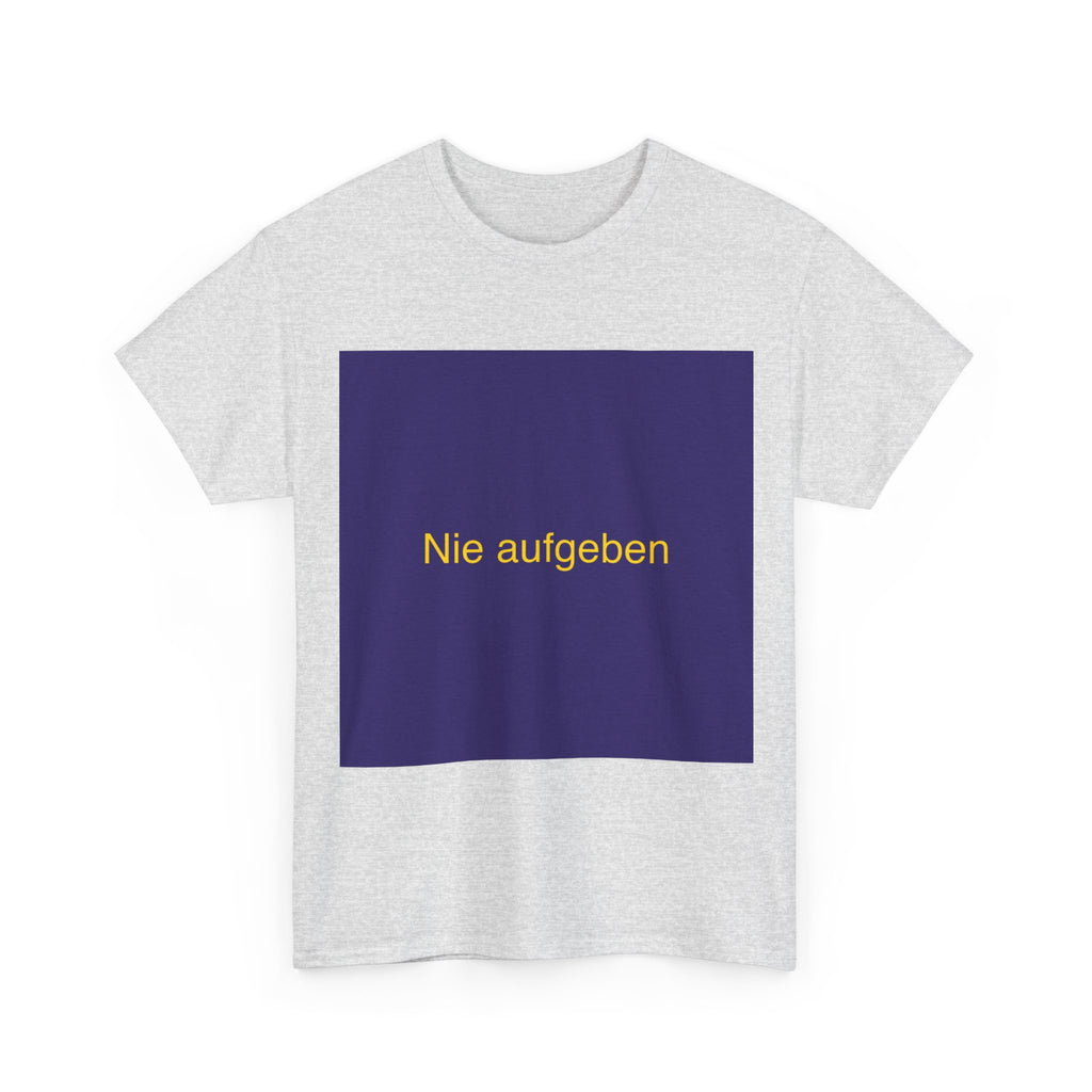 Nie aufgeben