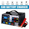 400W Heavy Duty Smart Car Battery Charger - Automatic 12V 24V Pulse Repair Trickle Charger With 6 Safety Protections