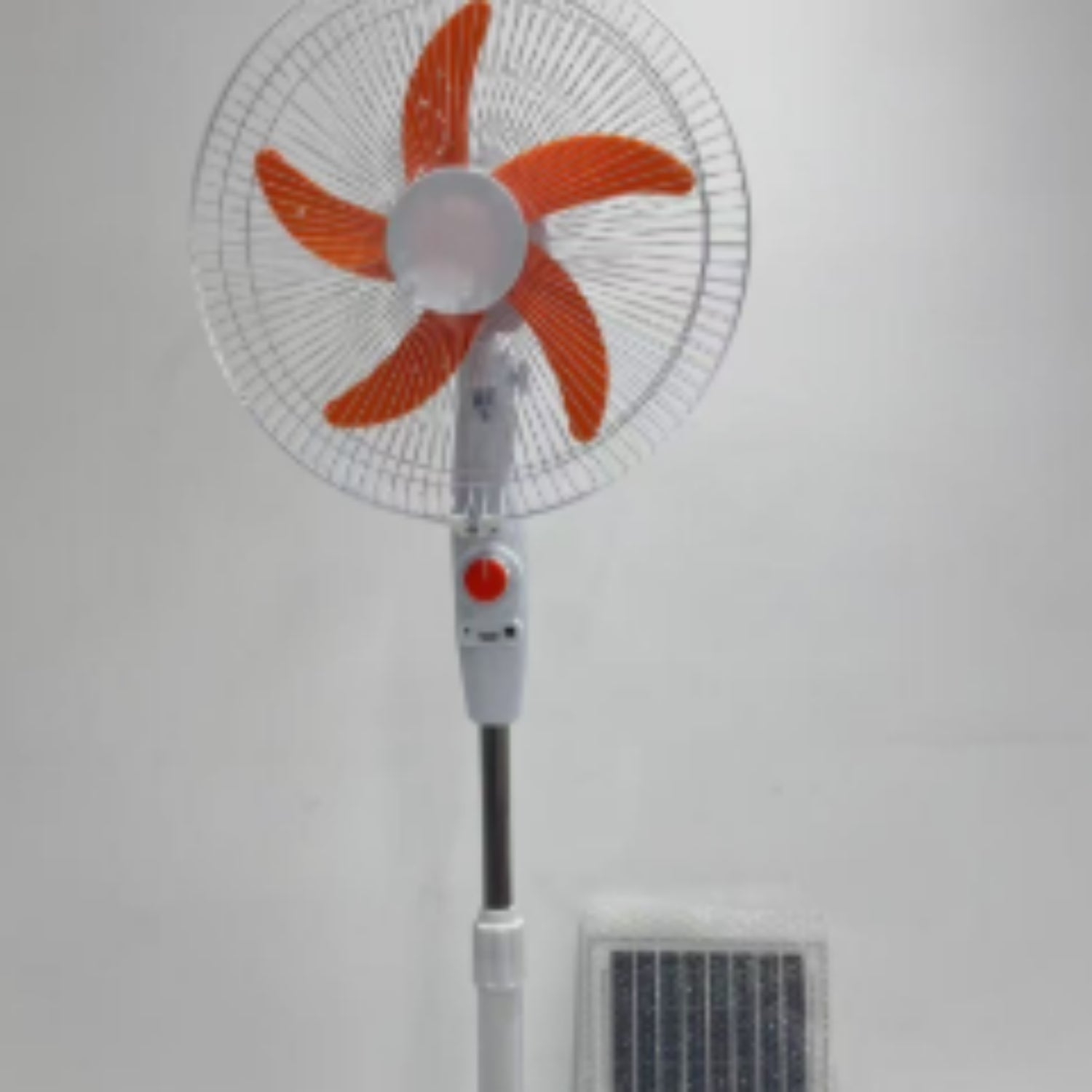 16inch Vertical Solar Fan With Bulb
