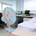 8.66In Oscillating Clip On Fan 2 Speeds Quiet Clamp Fan With 90 Degree Oscillating & Tilting Angle Desktop Wall...