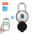 BOZZYS PL-P3Z-TY Tuya Smart Fingerprint Padlock Electronic Door Lock bluetooth-compatible APP Unlock Waterproof Home Security Protection Doorlock