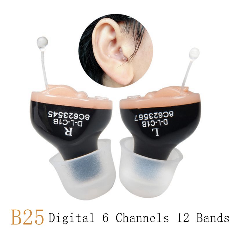 Portable CIC Digital Invisible Hearing Aid B25