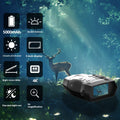 4K Low Light Full Color Outdoor Night Vision Camera Video Handheld HD Digital Infrared Double Tube Night Vision...