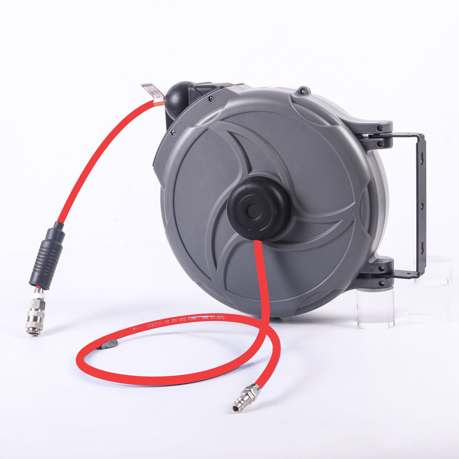 20m Air Line Compressor Air Hose Reel Retractable Wall Mount