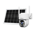 SriHome DH005 4MP Wireless Solar Security Camera PTZ AI Human Tracking Night Vision 5200mAh 2 Way Audio IP66 Waterproof Home Surveillance Cameras