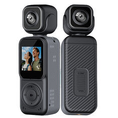 Q3 Portable Action Camera 4K Ultra HD Dual Lens Mini Recorder WiFi Night Vision