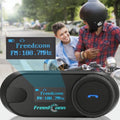 Factory Direct Sales Motorcycle Helmet Bluetooth Intercom Headset T-COMSC Stereo Sound 800 M Real-time Intercom