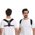 KALOAD Adjustable Back Support Invisible Shoulder Posture Corrector Unisex Spine Neck Health Correction Belt for Home Office Sport