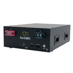 Gokwh 51.2V 100Ah 5120Wh LiFePO4 Energy Storage Battery with Bluetooth  Built-in BMS for Home Backup RV and Camping