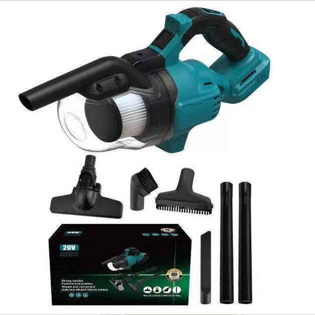 Support Pan European-For 18V Car Battery Vacuum Cleaner Hand Vacuum 6x Accessories Without Battery&Charger