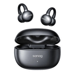 SANAG Z60S OWS Earclips Wireless bluetotooth 5.4 Earphone 12mm Composite Double Magnetic Film AI Call Noise Reduction Touch Control Open-ear Sports Headphones