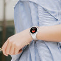 HK43 Bluetooth Calling Offline Payment NFC Female Cycle Pedometer Heart Rate AI Female Smart Watch Ring