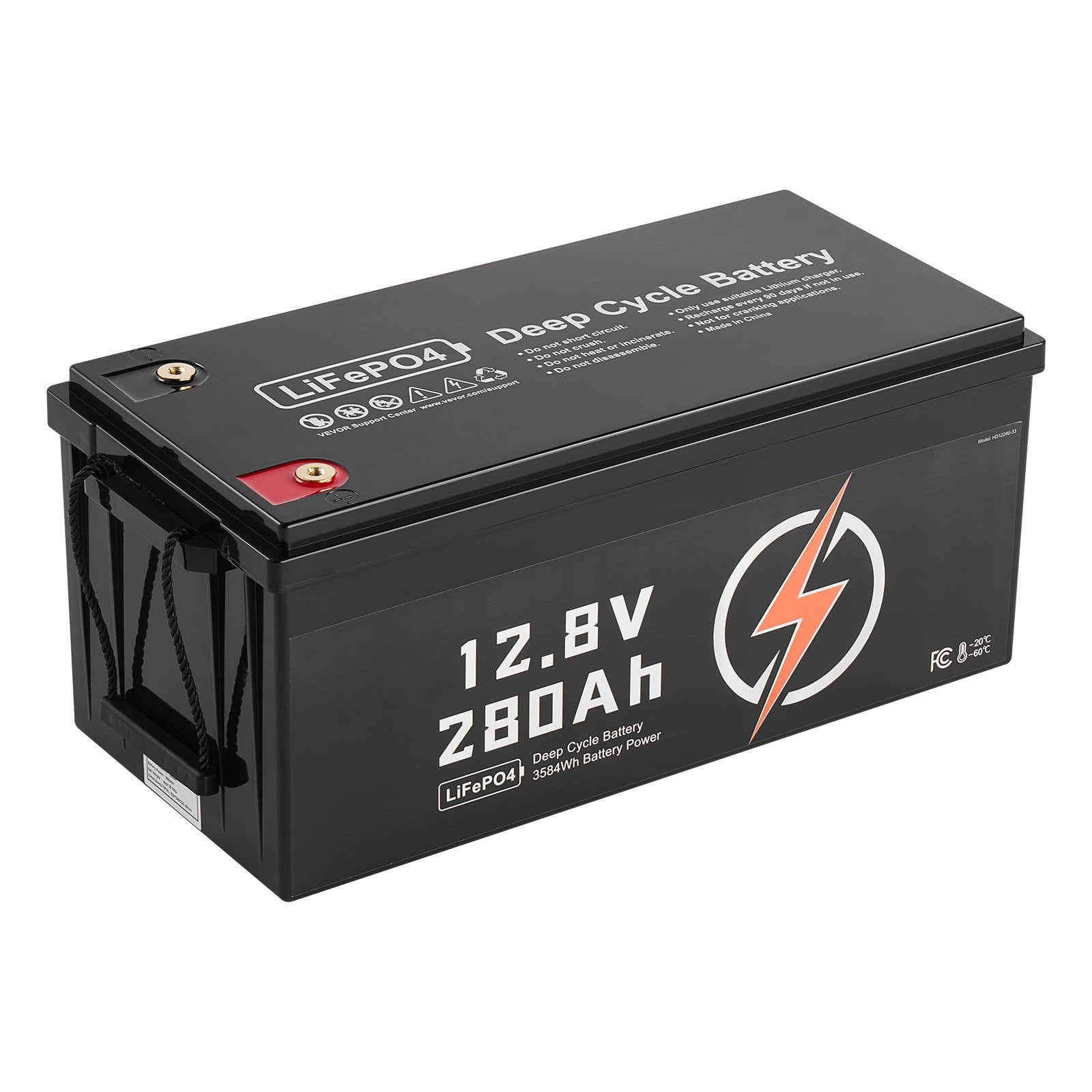 2 Pack 12V 280Ah Deep Cycle LiFePO4 Battery BMS Lithium Iron Phosphate Battery — kaufen online Deutschland