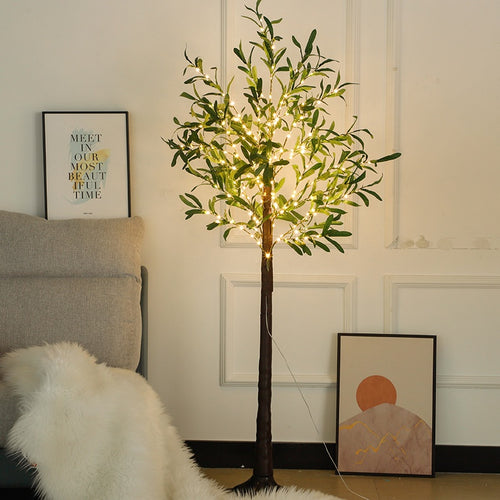 1.8m Simulation Olive Leaf Tree Courtyard Decoration Landscape Tree Lamp — kaufen online Deutschland