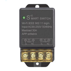 Ewelink WiFi Smart Switch 30A High Power Controller Motor Relay Module Timer Scheduling App & Voice Control with Alexa Google