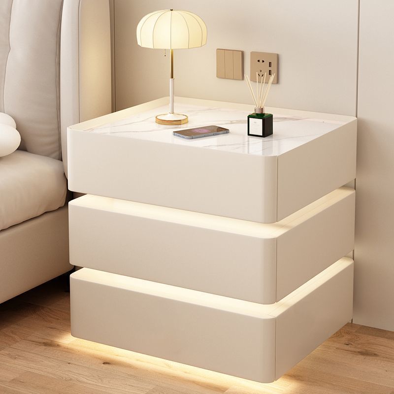 Multifunctional Wireless-Charging Bluetooth Smart Bedside Table