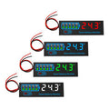 3S-14S DC7-55V Battery Level Indicator 12V 24V 36V 48V 18650 Lipo Lithium Battery Capacity Board Voltage Battery Charging Tester