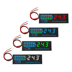 3S-14S DC7-55V Battery Level Indicator 12V 24V 36V 48V 18650 Lipo Lithium Battery Capacity Board Voltage Battery Charging Tester