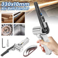 10mm Pneumatic Belt Sander, Lightweight Handheld Air Powered Grinder Polisher With 5 Sanding Belts — kaufen online Deutschland