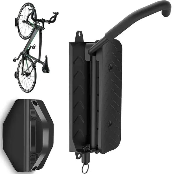 1PC Bicycle Wall Rack, MTB Road Bike Storage, Rotating Angle, Hook, Bicycle Support Stand