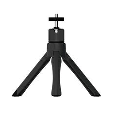 YG300 360° Gimbal Rotary Projector Stand Bracket 180mm Height 92g Lightweight Alloy ABS Projector Stand 90° Tilt Quick Lock Universal Mount for Camera Phone Webcam