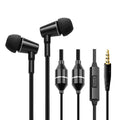 FC12 Drive-by-wire With Microphone In-ear Music Headset Air Conduit Radiation Protection