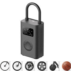 XIAOMI Mijia 2/2Pro 150PSI Smart Bike Pump 2000mAh Battery Power Bank USB Charging LED Display Electric Portable Air Pump Camping Cycling Basketball Football Pump