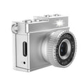 Retro Mini Digital Camera 200W Pixel 1080P HD Video 1.14 Inch Screen 120° Wide Angle Lens Vintage Style Portable Shooting Cam for Travel Vlogging