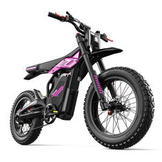 [EU DIRECT] CLEYTRO FM110 Electric Bicycle 48V 25AH 1200W Motor Recommended Top Speed 25KM/H 20*4.0 Inch Fat Tires 40-80KM Driving Range 200KG Max Load 7-Speed Oil Disc Brakes Full Suspension Off-Road