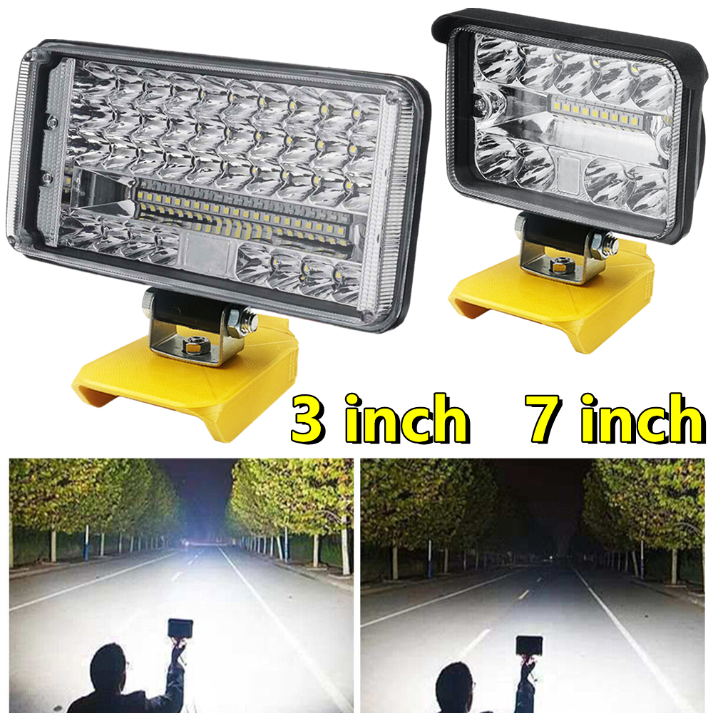 LED Work Lights 204W 8600LM Flashlights For XR 18V 20V Lithium Battery UK