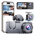1080P Full HD 3 Lens Car Dashcam 2.1 inch Screen WiFi App Control G-sensor Car Driving Recorder Camera