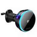 Essager T13 QI2.2 Magnetic Wireless Car Charger 25W Fast Charging Station for iPhone 17 16 15 MacSafe RGB Car Phone Holder Stand
