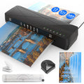 1Pc 13Inch Laminator Machine Hot And Cold Mode A4 Personal Thermal Laminator With Abs Function 60S Warm Up Time...