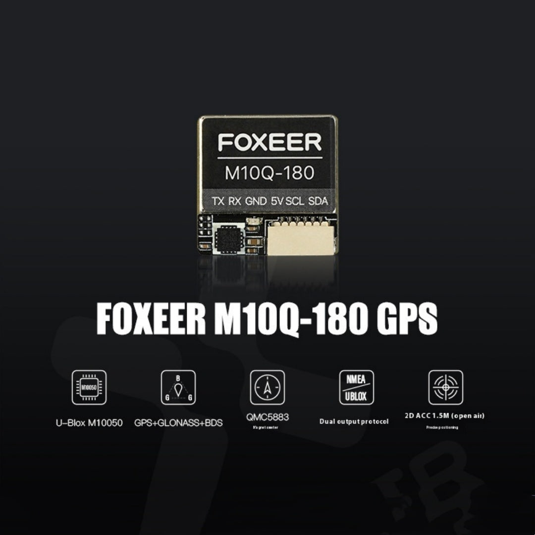 FoxeerM10Q180GPSFPV Precise Positioning Of Crossing Machine With Compass