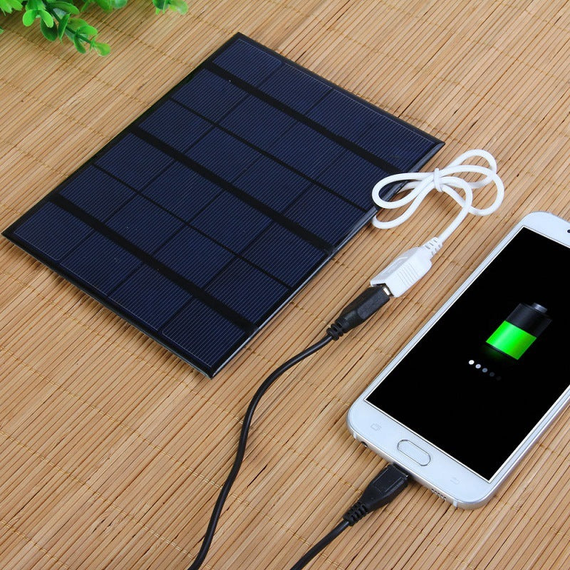 Solar-Powerbank 3.5W – Wasserdichtes Solar-Ladegerät für unterwegs